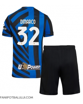Inter Milan Federico Dimarco #32 Echipament de Fotbal Replică 2024-25 Copii Acasa (+ Șorturi)